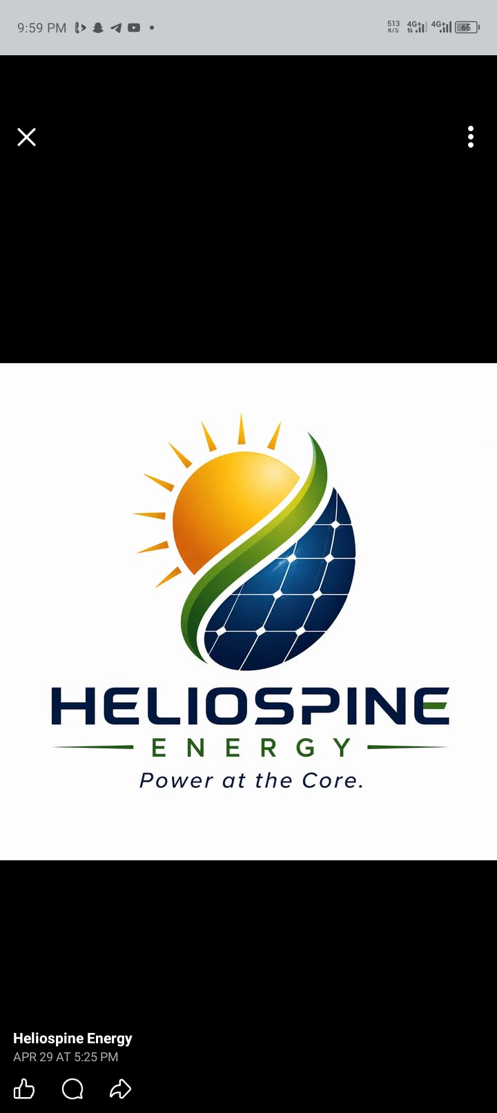 Heliospine Energy logo